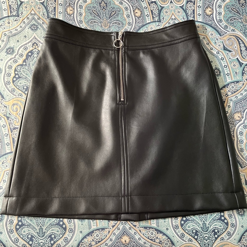 Wilfred | Leather skirt
